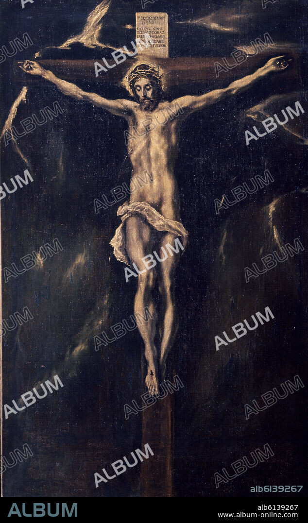 EL GRECO (école). CRISTO EN LA CRUZ.