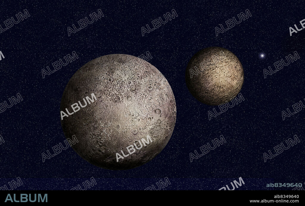 Discovered in 1930 by Clyde Tombaugh, Pluto is the only planet that has not been visited by a space probe. It is a strange planet, different from the other eight. Because it is about the same size as the Moon, some scientists think of it as an asteroid or a comet.