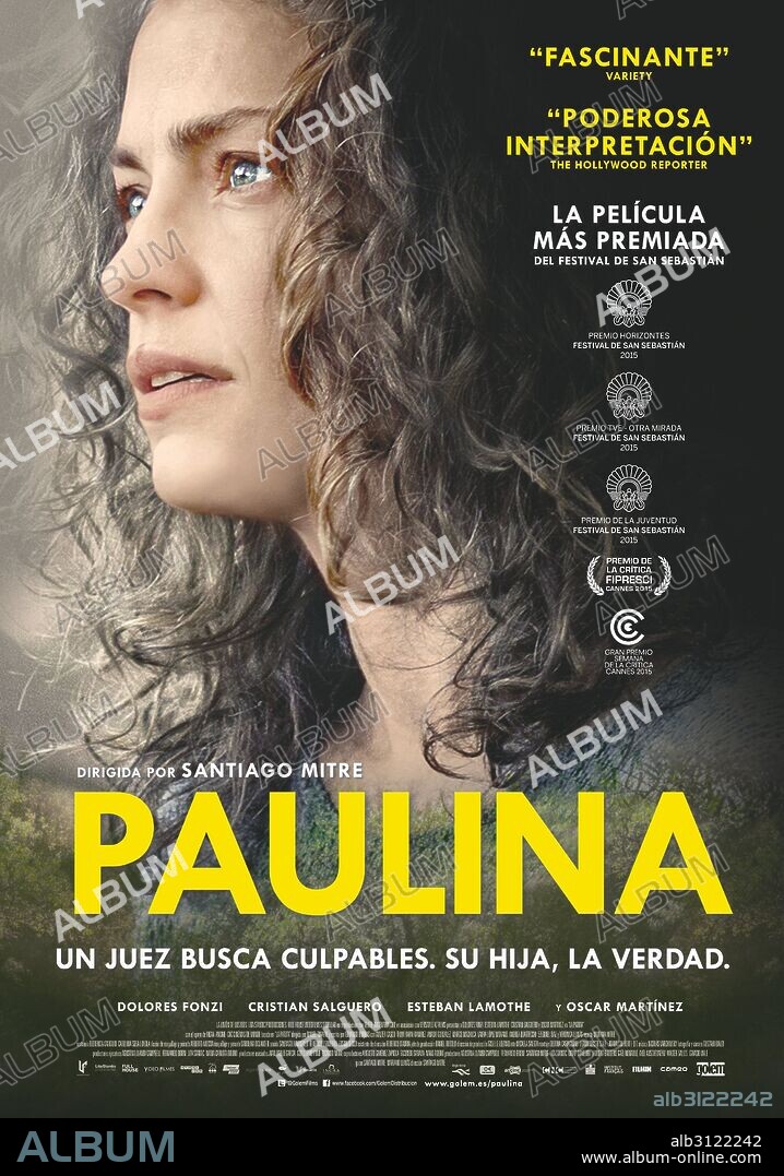 Poster de PAULINA, 2015 (LA PATOTA), dirigida por SANTIAGO MITRE. Copyright UNION DE LOS RIOS/LITA STANTIC PROD/TELEFE/VIDEOFILMES/STORY.