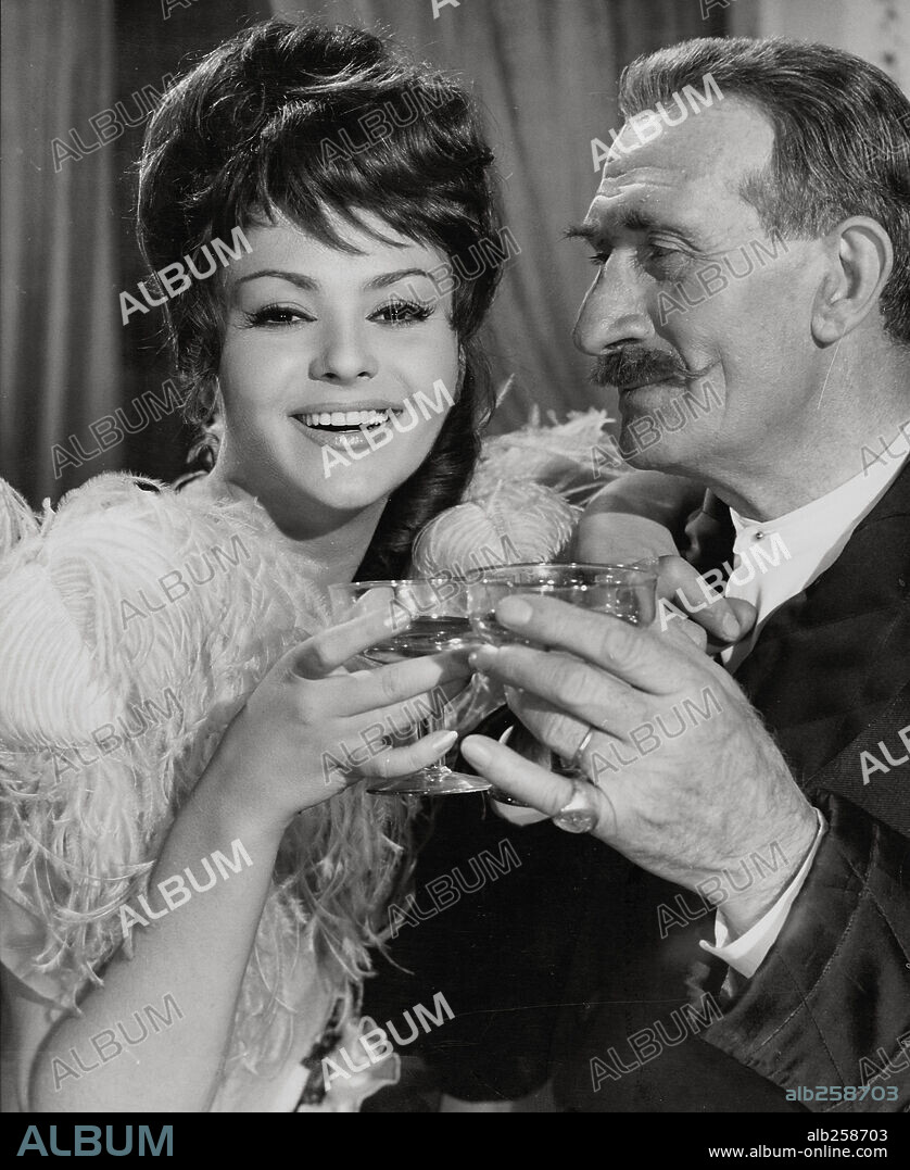 MARUJITA DIAZ and NOEL ROQUEVERT in CHASTE SUSAN, 1963 (LA CASTA SUSANA). Copyright PRODUCCIONES BENITO PEROJO.