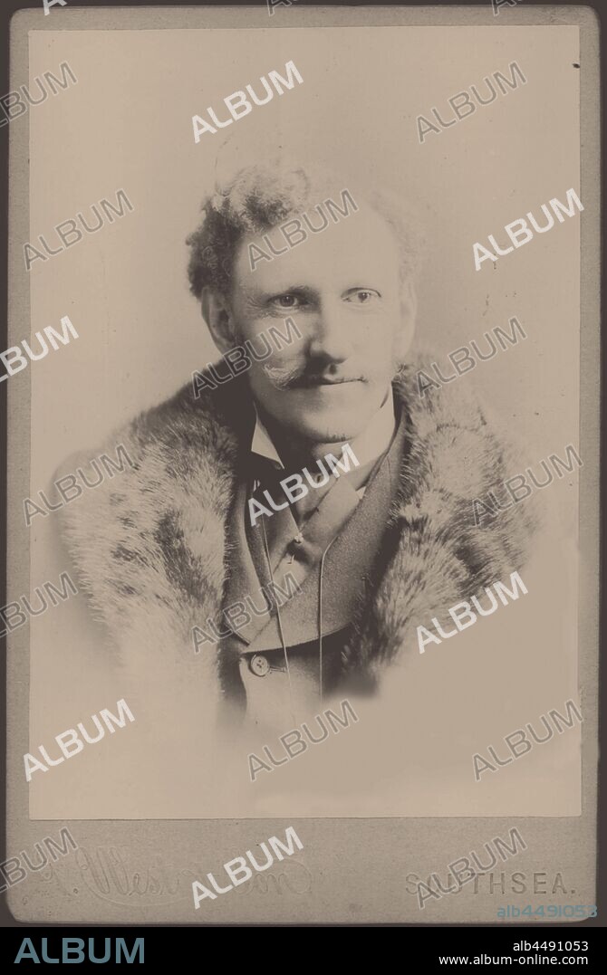 PHOTO STUDIO G. WEST. Portrait of the composer Arthur Hervey (1855-1922).