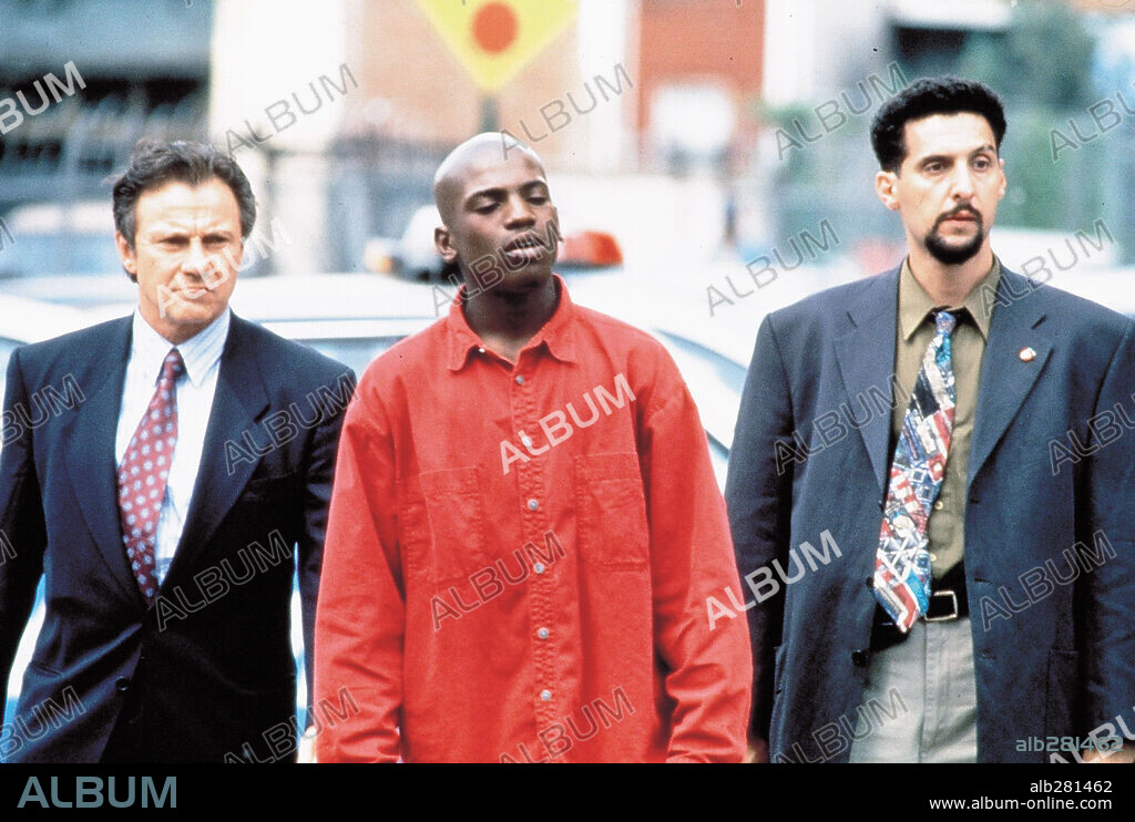 HARVEY KEITEL, JOHN TURTURRO y MEKHI PHIFER en CLOCKERS [CAMELLOS], 1995 (CLOCKERS), dirigida por SPIKE LEE. Copyright LEE, DAVID.
