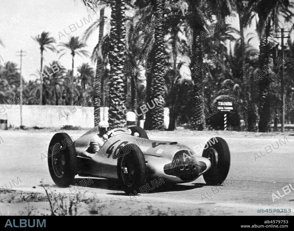 Mercedes Benz W154, Hermann Lang, Tripoli Grand Prix 1938.