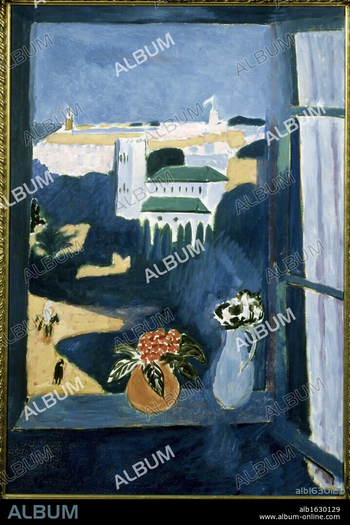 The View from the Window, Tangier by Henri Matisse, 1912, 1869-1954, Russia, Moscow, Pushkin Museum of Fine Arts.