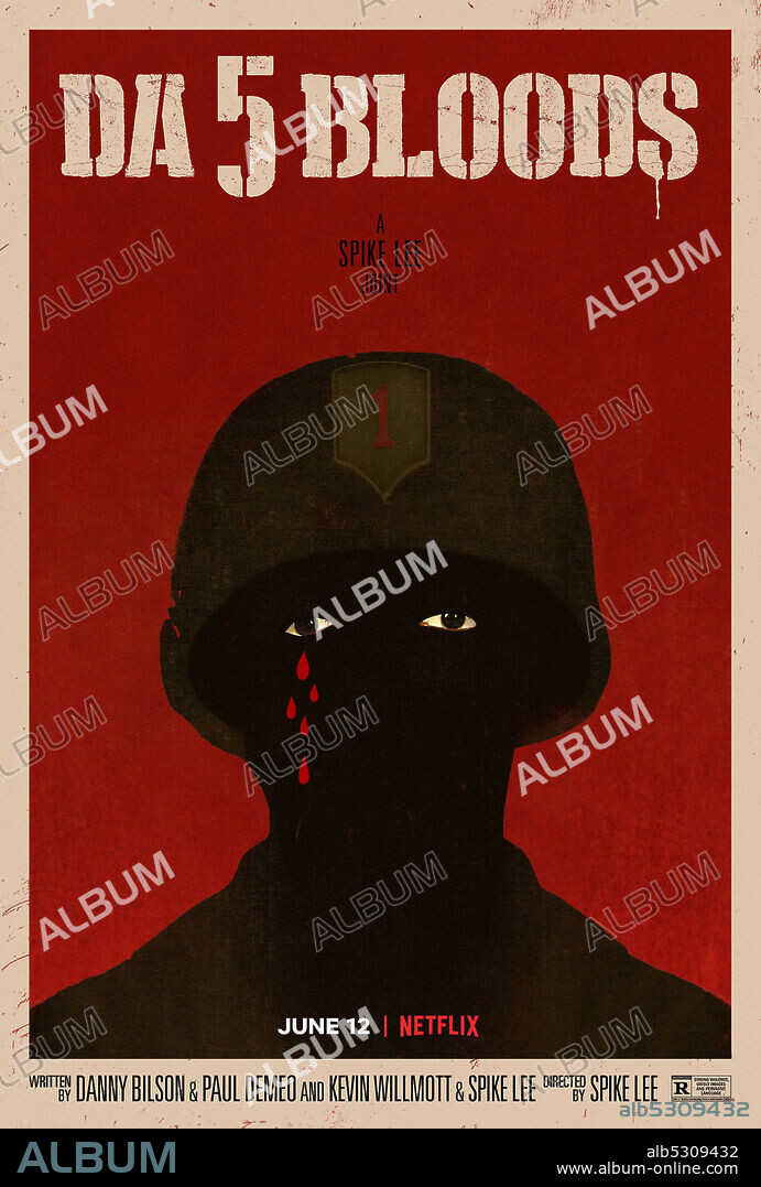 Poster of DA 5 BLOODS, 2020, directed by SPIKE LEE. Copyright 40 ACRES & A MULE FILMWORKS.