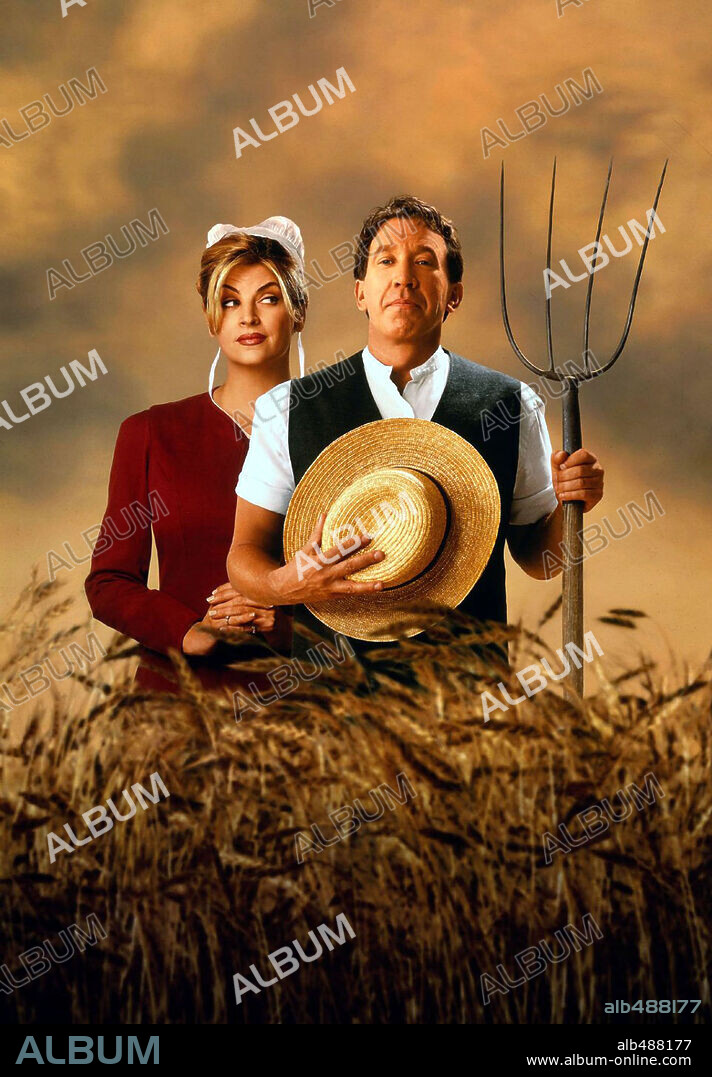KIRSTIE ALLEY and TIM ALLEN in FOR RICHER OR POORER, 1997, directed by BRYAN SPICER. Copyright UNIVERSAL PICTURES.