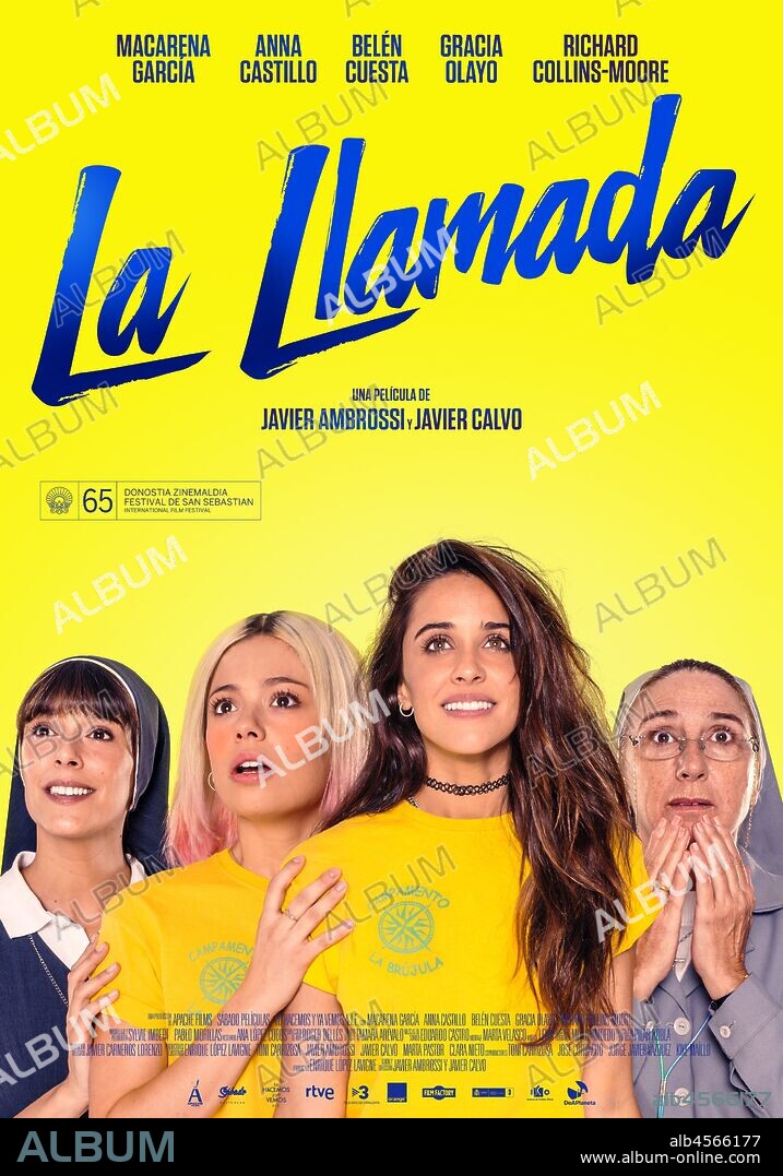 Poster de LA LLAMADA, 2017, dirigida por JAVIER AMBROSSI y JAVIER CALVO. Copyright Apache Films / Sábado Películas / RTVE.
