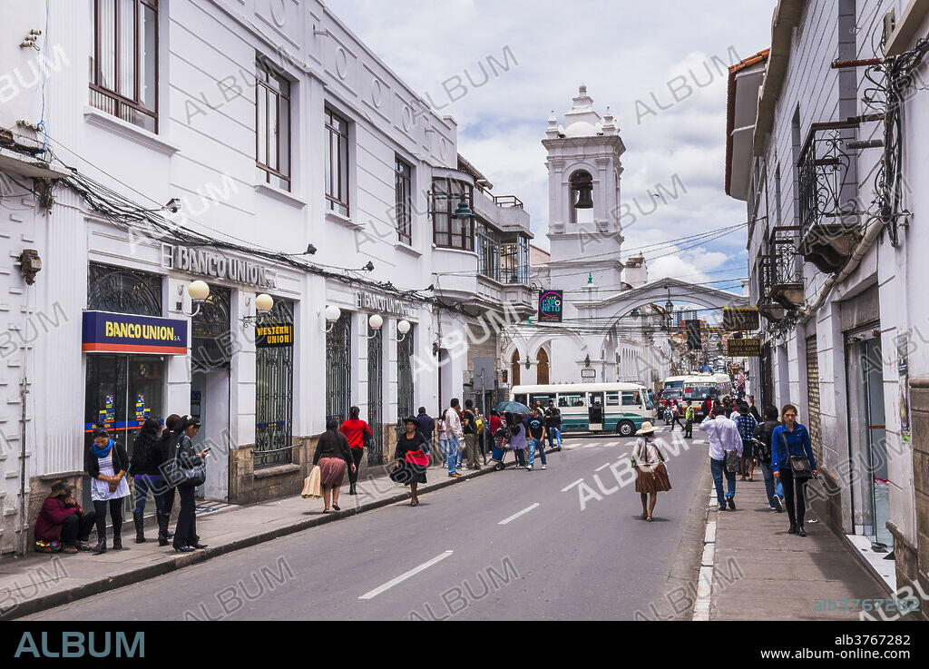 Historic City of Sucre, UNESCO World Heritage Site, Bolivia, South America.