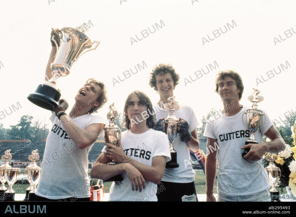 DANIEL STERN y DENNIS QUAID en EL RELEVO, 1979 (BREAKING AWAY), dirigida por PETER YATES. Copyright 20TH CENTURY FOX.