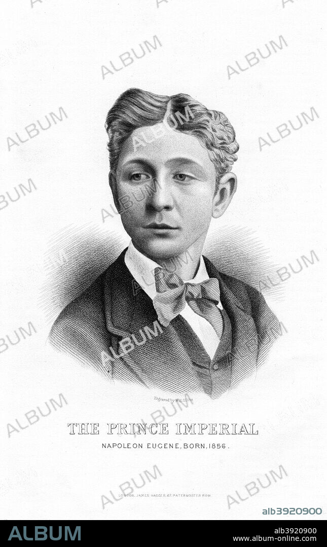 Napoleon Eugene, the Prince Imperial, late 19th century. Napoleon Eugene Louis John Joseph (1856-1879), the only son of Emperor Napoleon III of France, served as an officer in the British Army. When he was killed in action in Zululand, all hope for the restoration of the Bonapartes to the throne of France died with him.