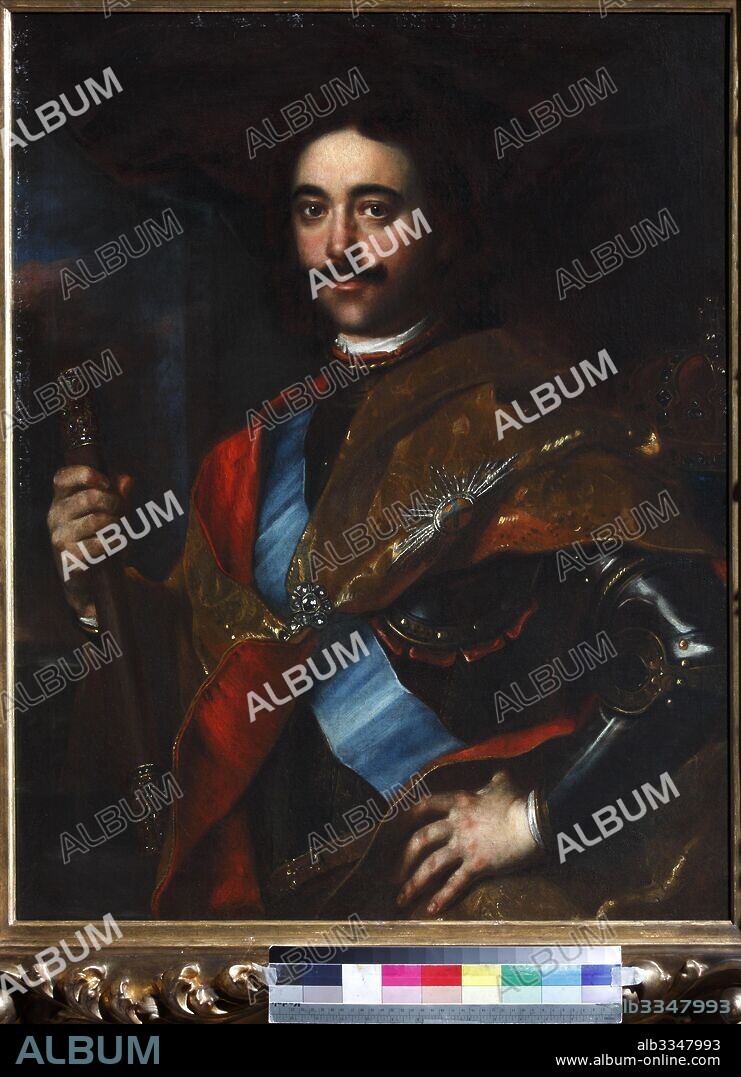 JAN KUPECKY (KUPETZKY) (JOHANN). Portrait of Emperor Peter I the Great (1672-1725).