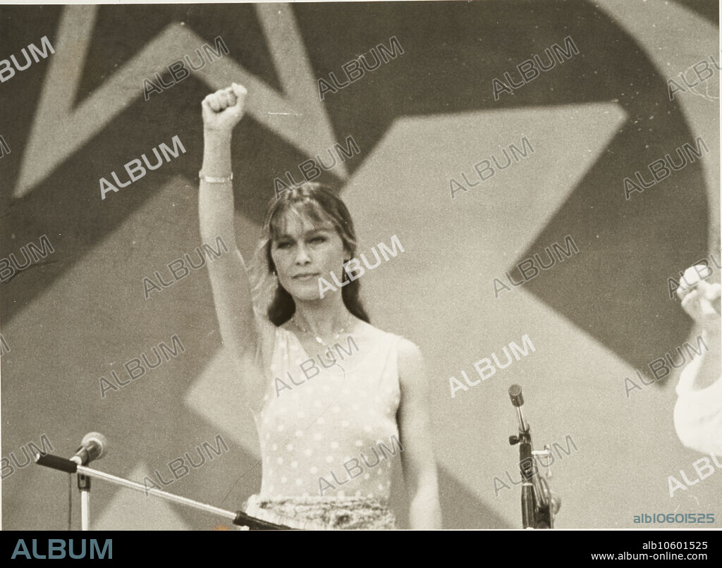 Madrid, 14/09/1985. Pepa Flores en la fiesta del Partido Comunista de Ignacio Gallego celebrada en la Casa de Campo pro Nicaragua.