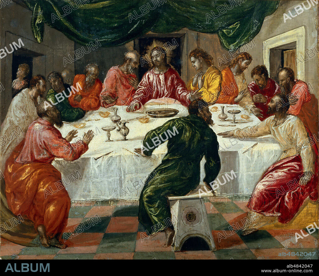 EL GRECO. The Last Supper.