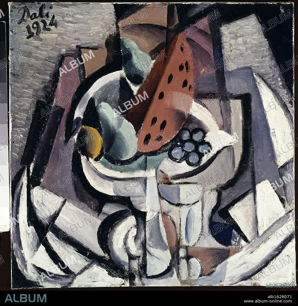 SALVADOR DALÍ. Sandia by Salvador Dali, oil on canvas, 1924, 1904-1989, USA, Florida, St. Petersburg, Salvador Dali Museum.