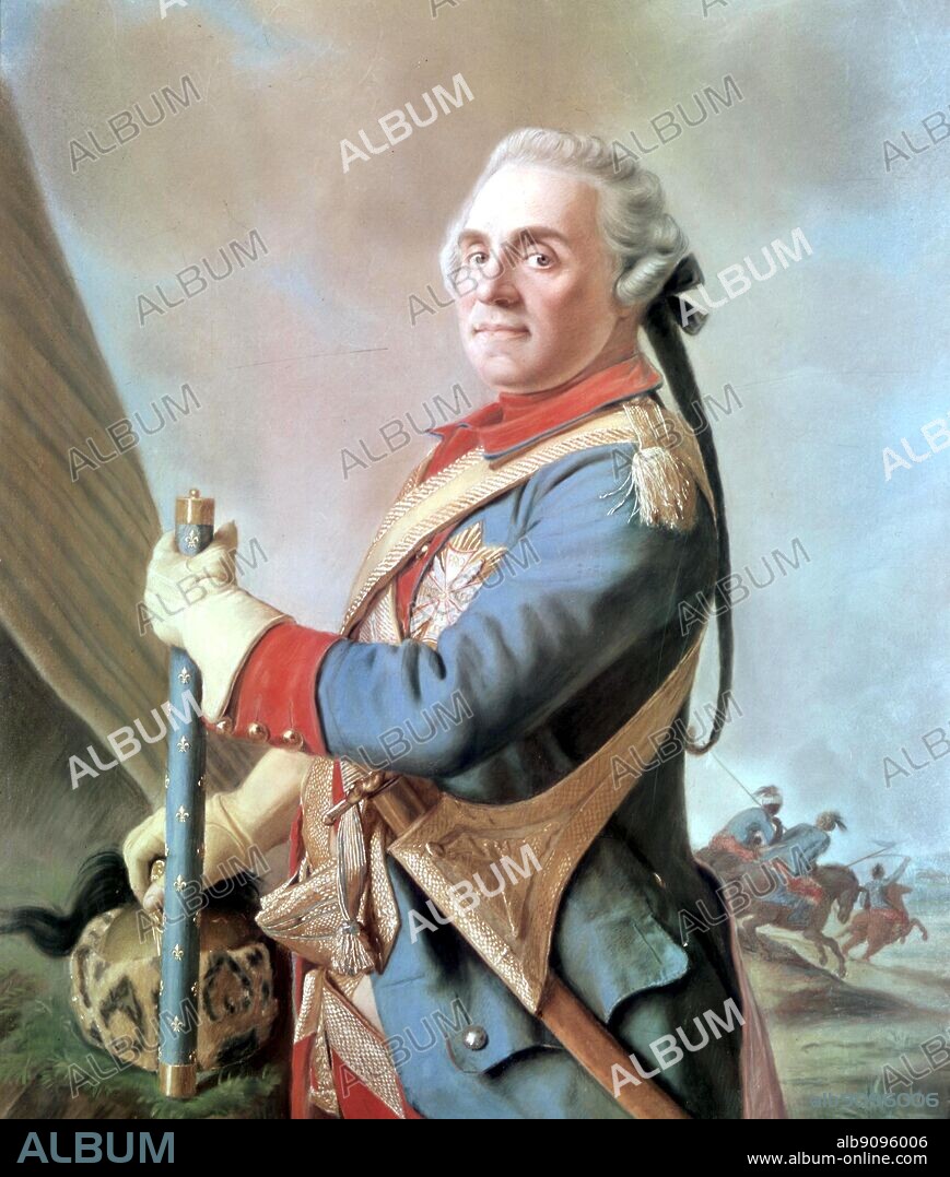 Maurice de Saxe, Marshal of France, by Jean-Etienne Liotard.
