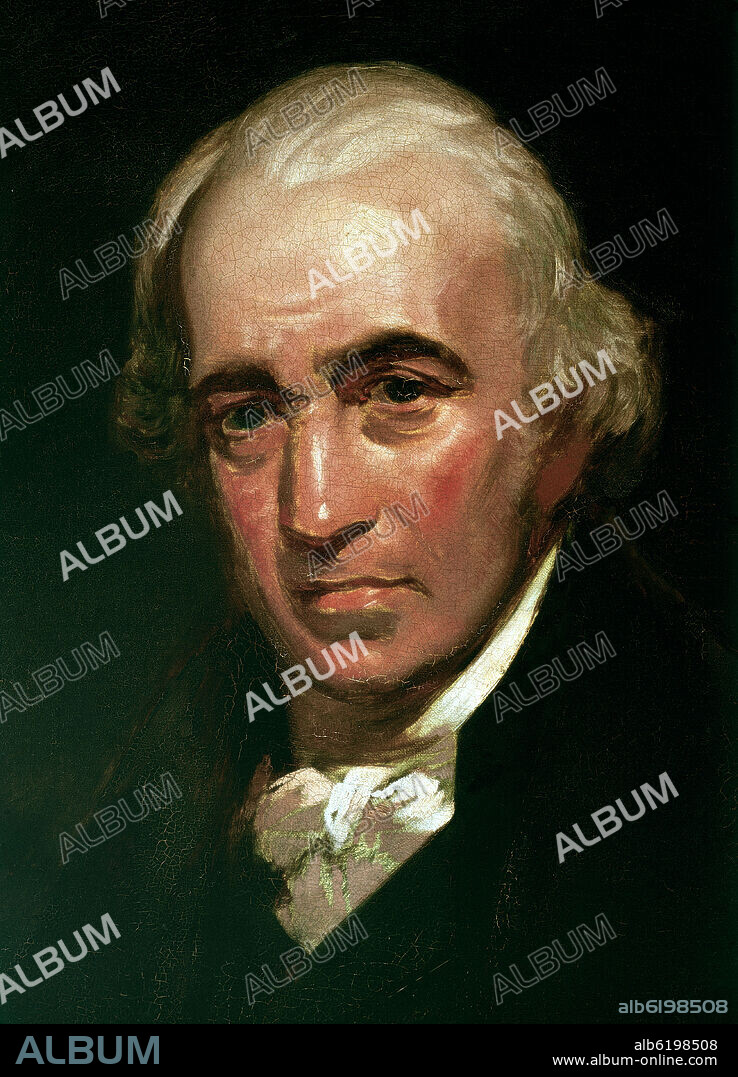 THOMAS LAWRENCE. James Wat (1736-1819), Scottish inventor and engineer who improved the steam engine. London, Science Museum.
