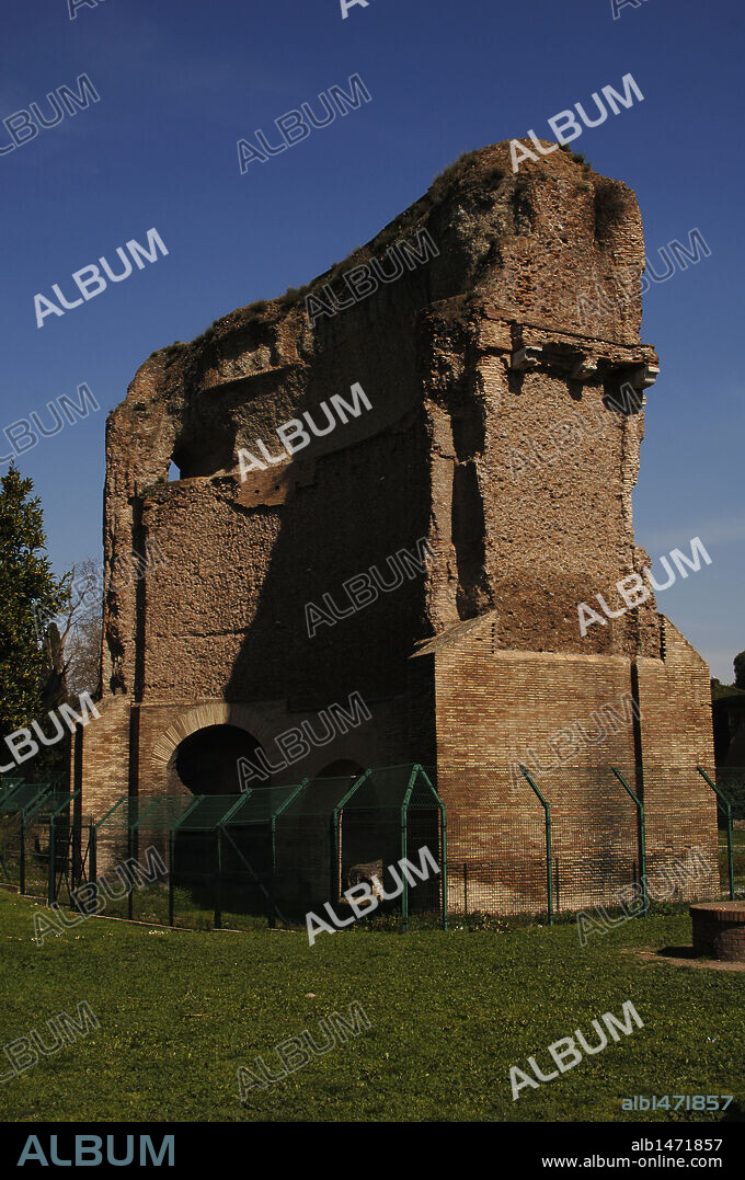 Domus Aurea (Golden House). Villa built by the Emperor Nero after the great fire between 64-68 A.C. Rome. Italy.
