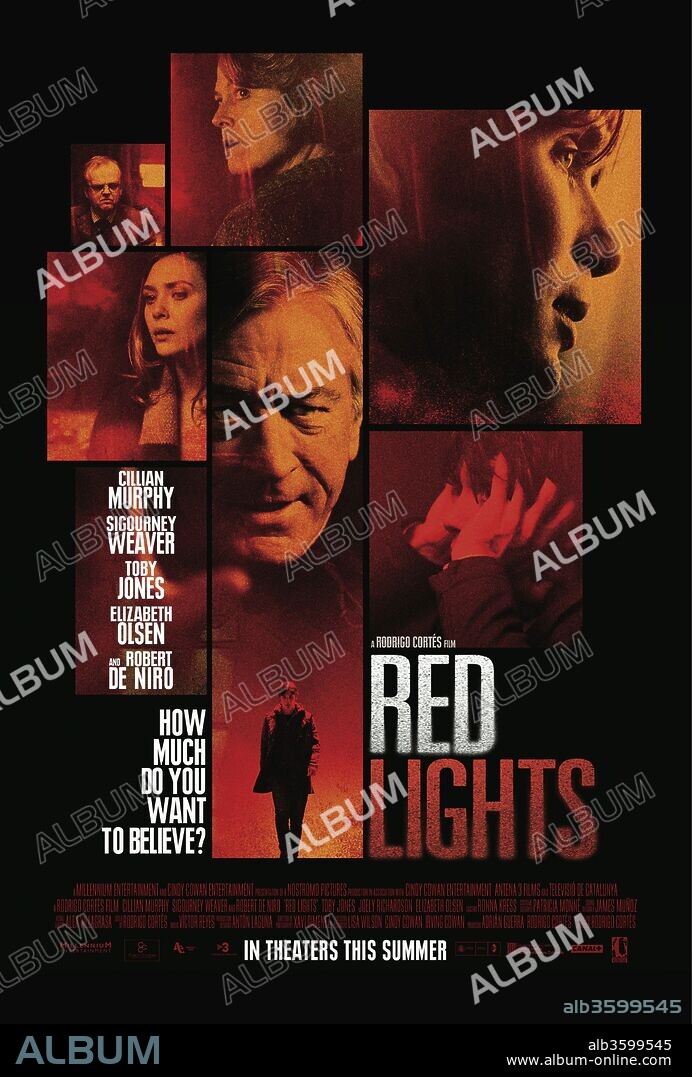 Poster of RED LIGHTS, 2012, directed by RODRIGO CORTES. Copyright NOSTROMO PICTURES.