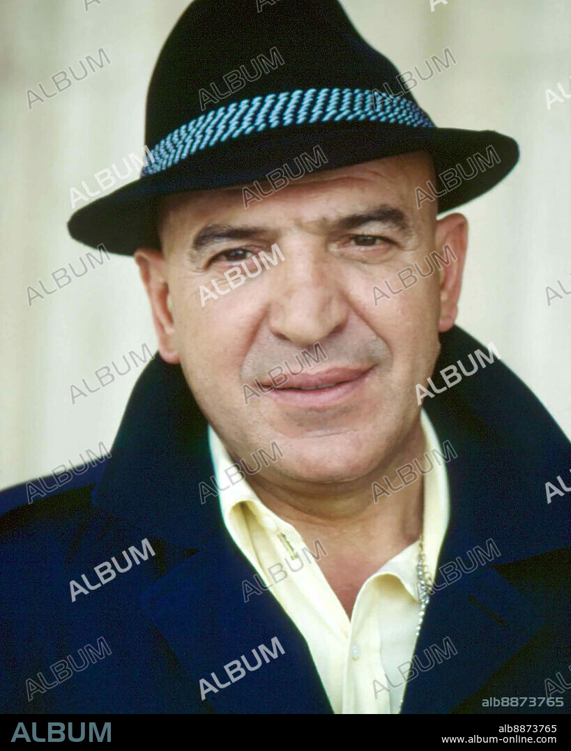 TELLY SAVALAS in KOJAK, 1973, unter der Regie von JEANNOT SZWARC und RUSS MAYBERRY. Copyright UNIVERSAL TV.