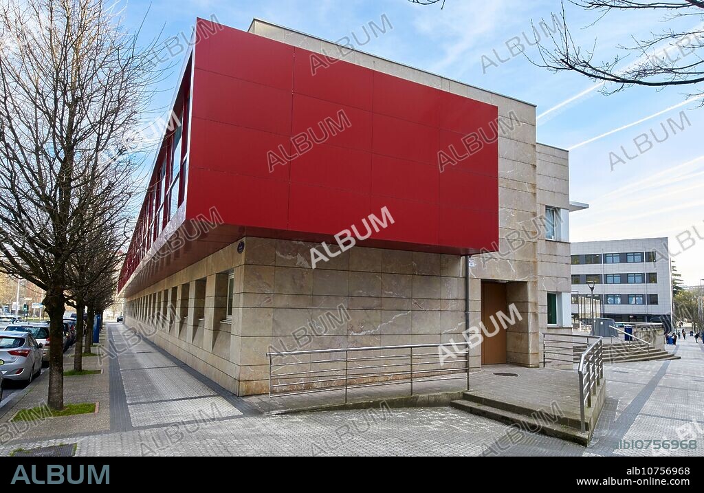 Amara Berri Health Center building, Donostia, San Sebastian, Gipuzkoa, Basque Country, Spain.