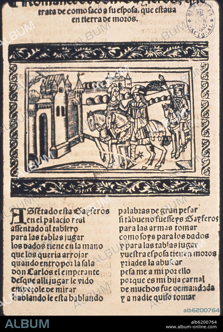 ROMANCES DE BERNARDO DEL CARPIO - SIGLO XVI.