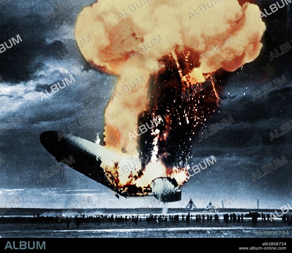 The Hindenburg disaster took place on Thursday, May 6, 1937, as the German passenger airship LZ 129 Hindenburg caught fire and was destroyed during its attempt to dock with its mooring mast at the Lakehurst Naval Air Station, which is located adjacent to the borough of Lakehurst, New Jersey. Of the 97 people on board there were 35 fatalities as well as one death among the ground crew. The disaster was the subject of spectacular newsreel coverage, photographs, and Herbert Morrison's recorded radio eyewitness report from the landing field, which was broadcast the next day. The cause of the fire remains unknown. The incident shattered public confidence in the giant, passenger-carrying rigid airship and marked the end of the airship era.