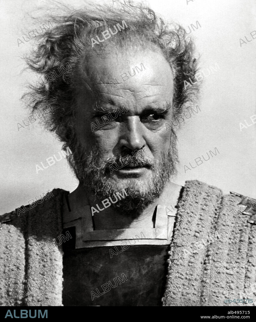PATRICK MAGEE in THE TROJAN WOMEN, 1971, unter der Regie von MICHALIS KAKOYANNIS.