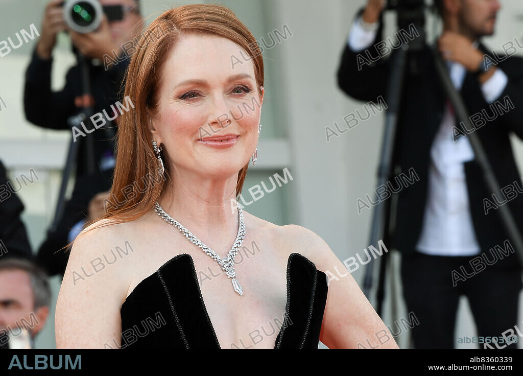 American actress Julianne Moore at the 79 Venice International Film Festival 2022. Tar Red Carpet. Venice (Italy), September 1st, 2022 (Credit Image: © Marilla Sicilia/Mondadori Portfolio via ZUMA Press).
