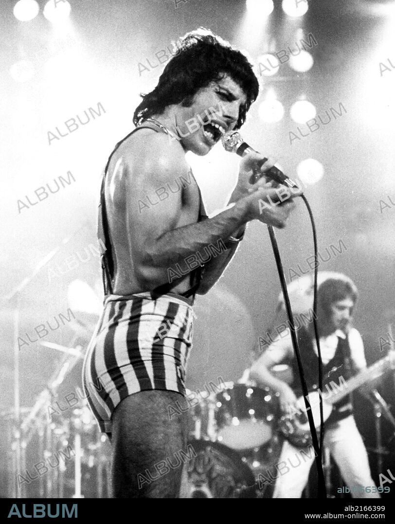 Jan. 1, 2011 - QUEEN (FREDDIE MERCURY).Â© GARY MERRIN/(Credit Image: © Globe Photos/ZUMAPRESS.com). 2011