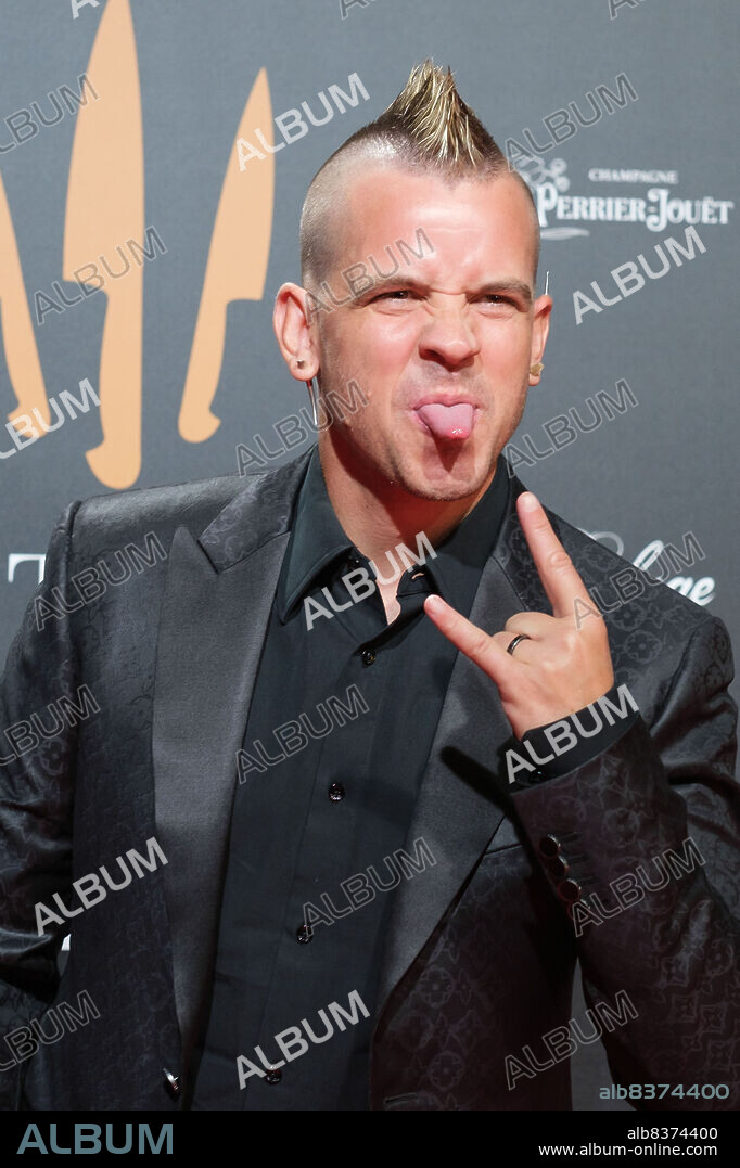 DAVID MUÑOZ. September 20, 2022, Madrid, Spain: David MuÃ±oz Rosillo, also known as Dabiz MuÃ±oz seen during a photocall prior to the international awards ceremony 'The Best Chef' at the Palacio de Cibeles. (Credit Image: © Atilano Garcia/SOPA Images via ZUMA Press Wire).