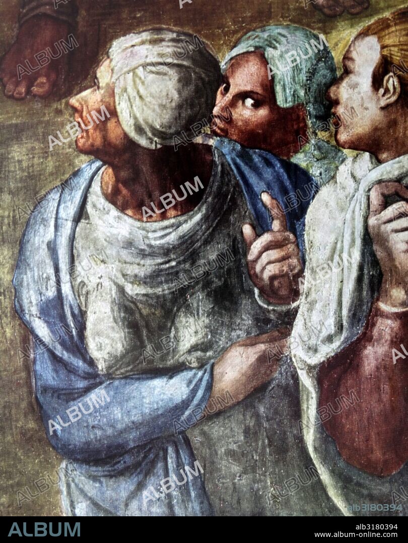 The Crucifixion of St. Peter by the Italian Renaissance master Michelangelo Buonarroti (c. 1546–1550). It is housed in the Cappella Paolina, Vatican Palace, in the Vatican City, Rome. It is the last fresco executed by Michelangelo.