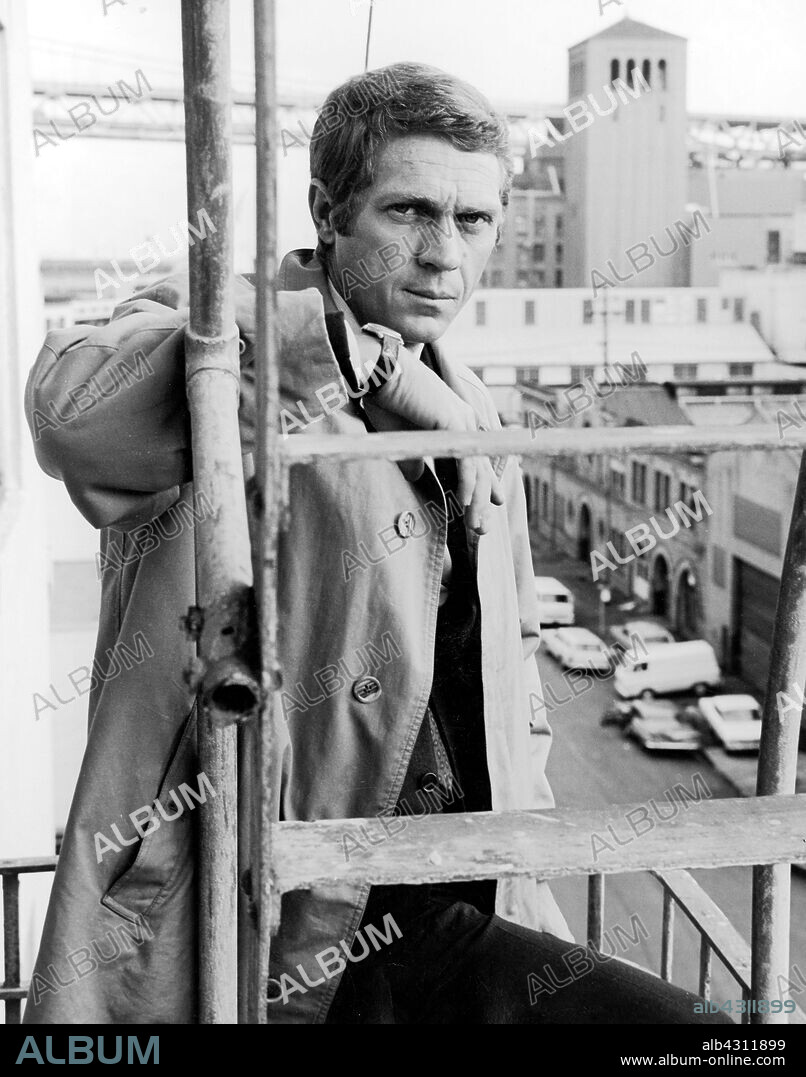 STEVE MCQUEEN en BULLIT, 1968 (BULLITT), dirigida por PETER YATES. Copyright WARNER BROTHERS.