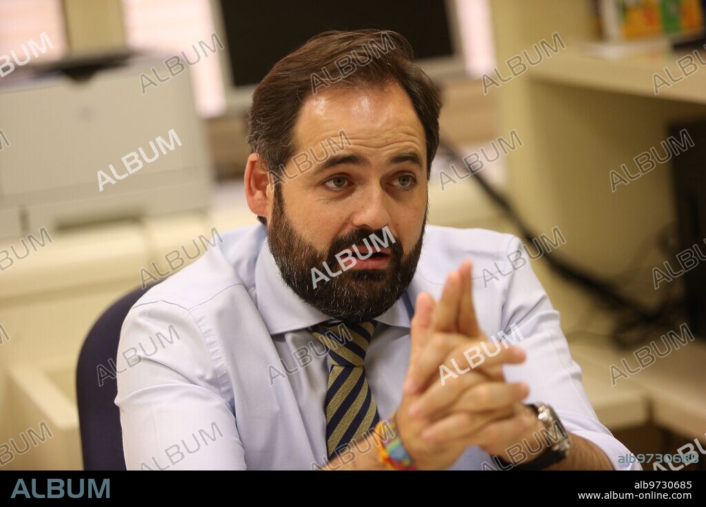 Madrid, 11/18/2021. Interview with Paco Núñez, president of the PP of Castilla-la Mancha. Photo: Ernesto Agudo. Archdc.