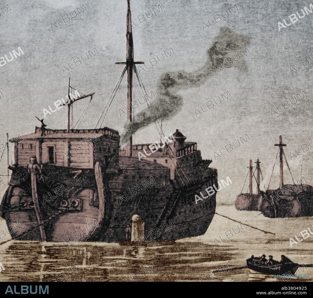 The British Royal Navy ship HMS Jersey was turned into a hospital ship and docked at Wallabout Bay, New York (now the Brooklyn Navy Yard). During the American Revolution, it was used by the British as a prison ship for captured Continental Army soldiers. It was notorious for the miserable conditions in which the prisoners were kept.