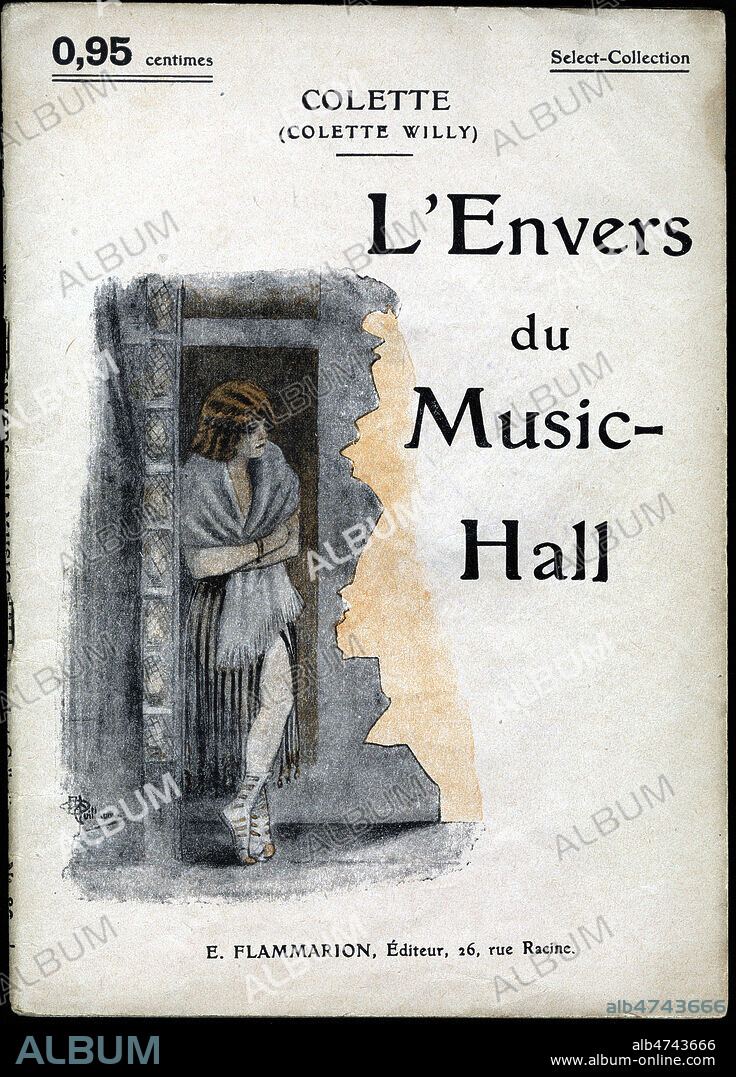 L'envers du music-hall par COLETTE (1873-1954). Illustration par Albert GUILLAUME (1873-1942) vers 1910. Credit : Coll. Jonas/KHARBINE-TAPABOR.