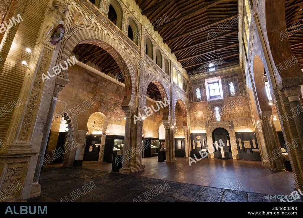 Museo de los Concilios y la Cultura Visigoda, Iglesia de San Román, primer mudéjar toledano (S. XIII), Toledo, Castilla-La Mancha, Spain.