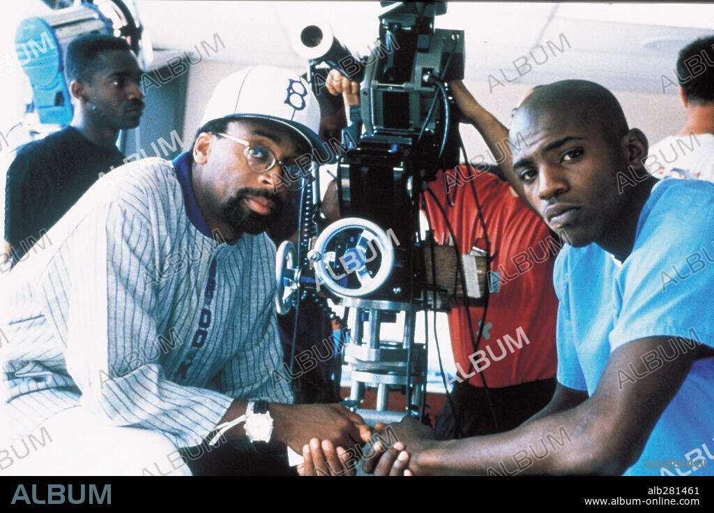 MEKHI PHIFER y SPIKE LEE en CLOCKERS [CAMELLOS], 1995 (CLOCKERS), dirigida por SPIKE LEE. Copyright LEE, DAVID.