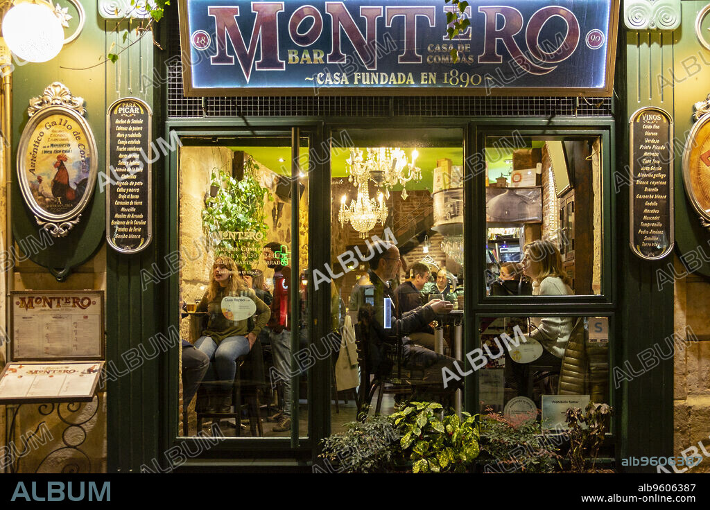 bar Montero, casa de comidas, Salamanca, comunidad autónoma de Castilla y León, Spain.
