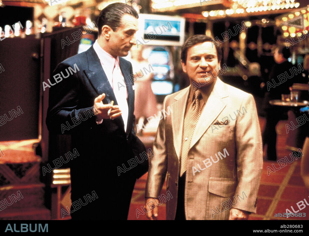 JOE PESCI und ROBERT DE NIRO in CASINO, 1995, unter der Regie von MARTIN SCORSESE. Copyright UNIVERSAL PICTURES / CARUSO, PHILLIP.