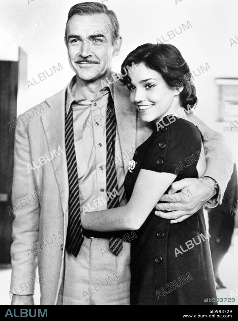 BROOKE ADAMS and SEAN CONNERY in CUBA, 1979, directed by RICHARD LESTER. Copyright HOLMBY PICTURES.
