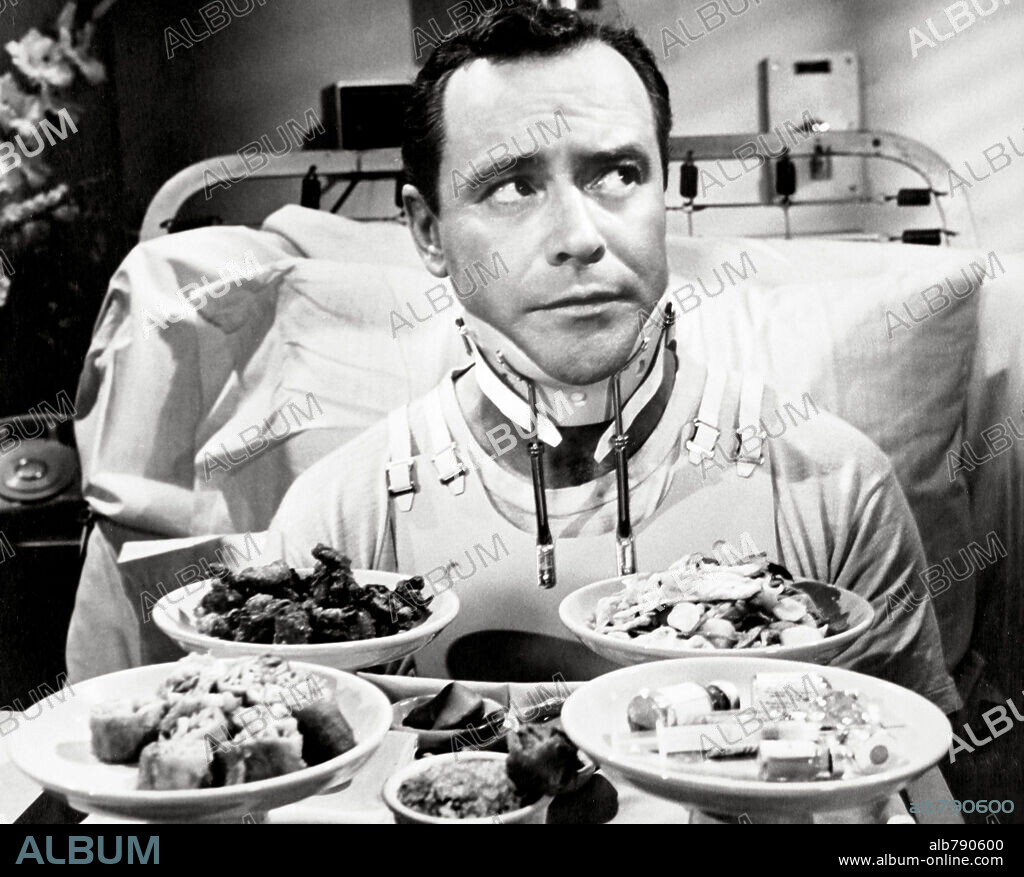 JACK LEMMON in THE FORTUNE COOKIE, 1966, directed by BILLY WILDER. Copyright UNITED ARTISTS.
