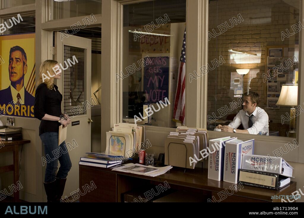 EVAN RACHEL WOOD y RYAN GOSLING en LOS IDUS DE MARZO, 2011 (THE IDES OF MARCH), dirigida por GEORGE CLOONEY. Copyright CROSS CREEK PICTURES.