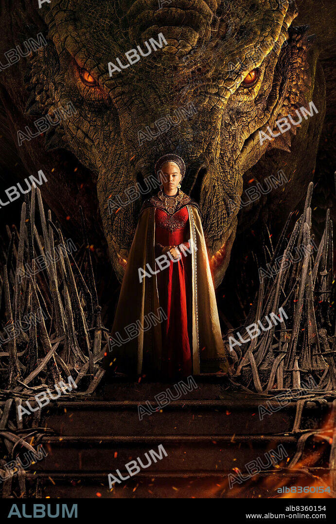 MILLY ALCOCK dans HOUSE OF THE DRAGON, 2022, réalisé par CLARE KILNER et MIGUEL SAPOCHNIK. Copyright HBO / Good Banana.