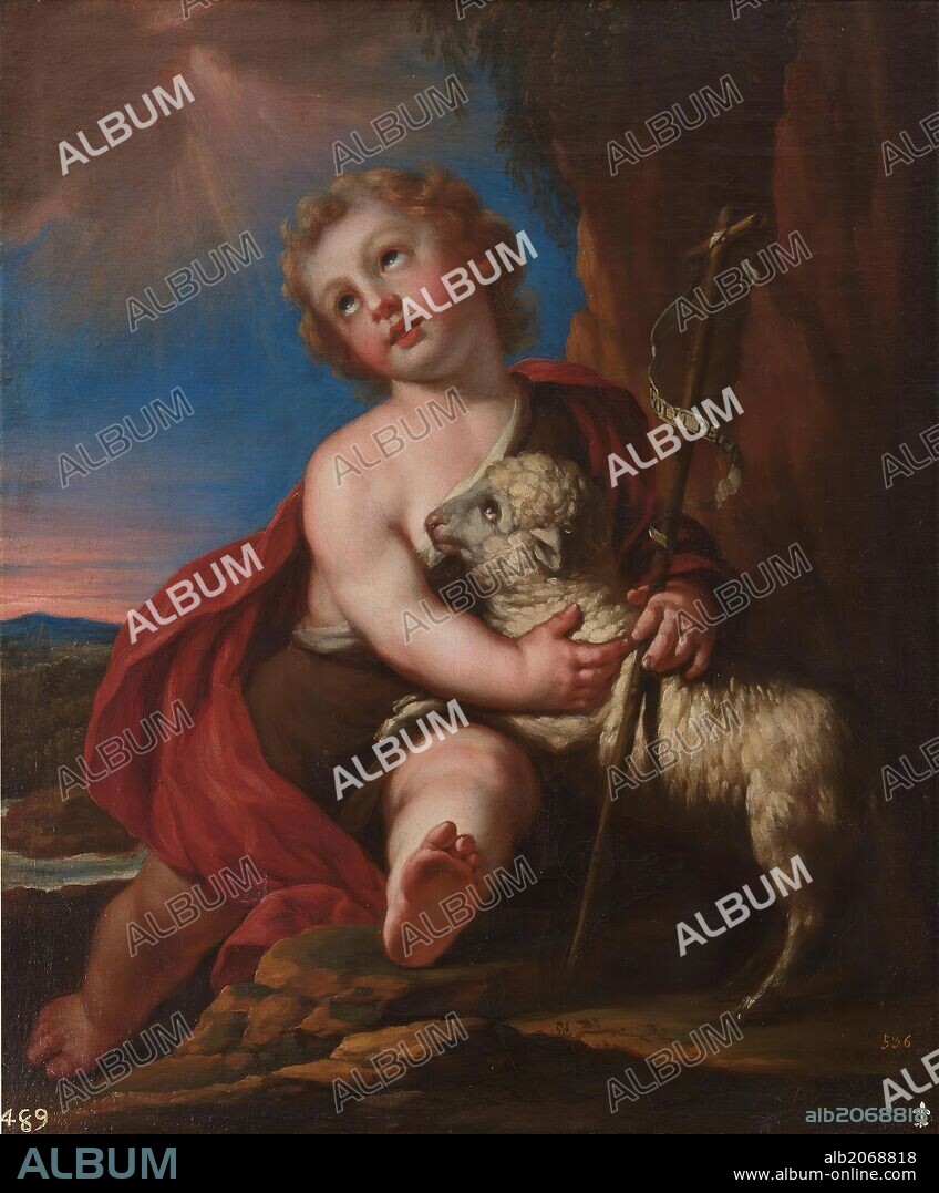 Acisclo Antonio Palomino y Velasco / 'Saint John the Baptist as a Child', Early 18th century, Spanish School, Oil on canvas, 71 cm x 58 cm, P01027.