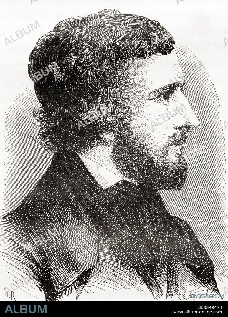 Armand Hippolyte Louis Fizeau, 1819 – 1896. French physicist. From Les Merveilles de la Science, published c.1870.