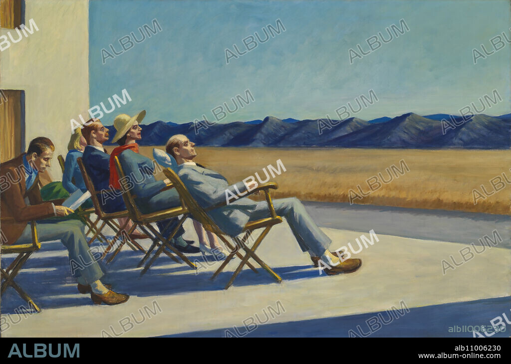 EDWARD HOPPER. People in the Sun.