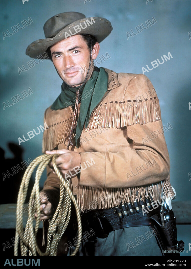 GREGORY PECK in DUEL IN THE SUN, 1946, directed by KING VIDOR. Copyright SELZNICK/RKO.