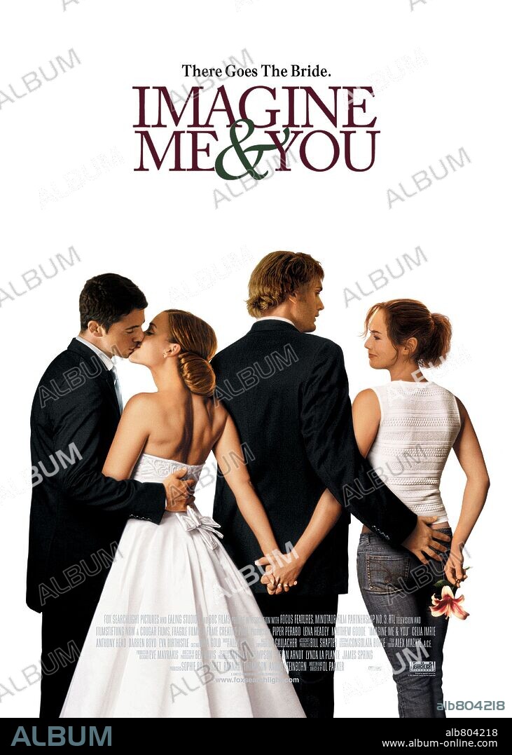 LENA HEADEY y MATTHEW GOODE en ROSAS ROJAS, 2005 (IMAGINE ME & YOU), dirigida por OL PARKER. Copyright BBC FILMS.