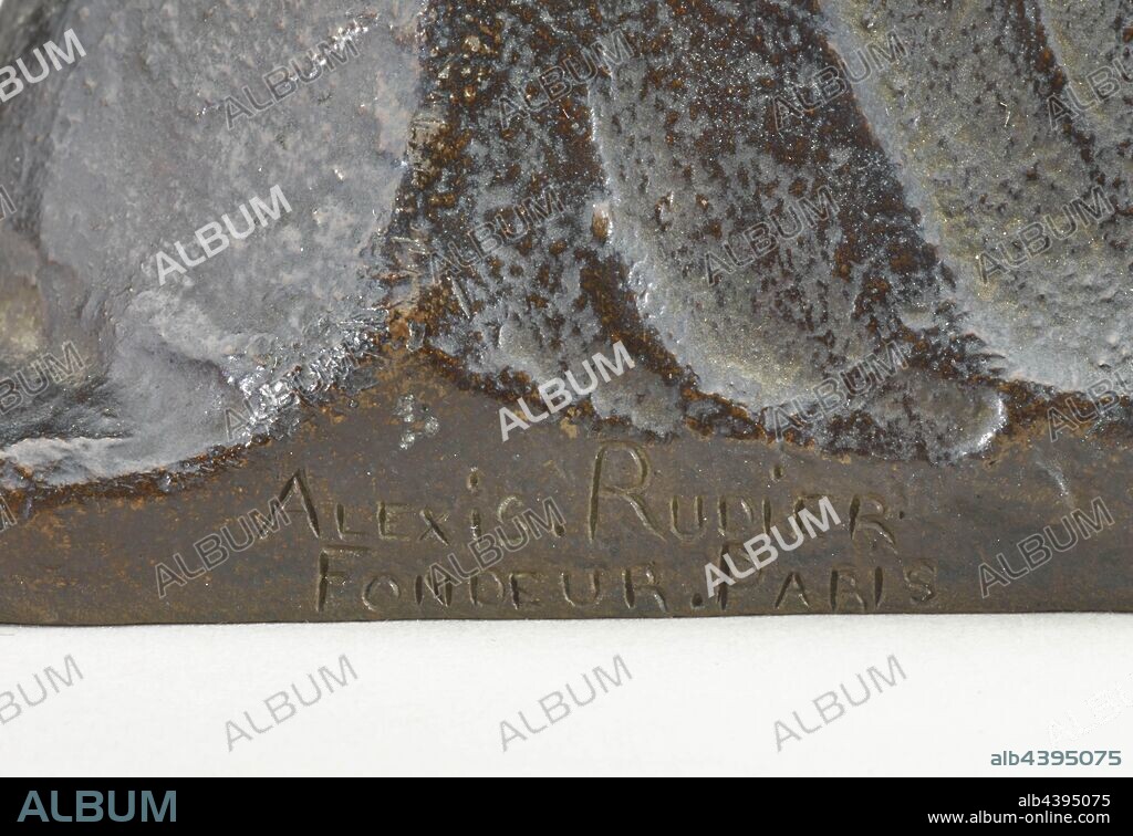 Female Figure, Janet Scudder (American, 1869-1940), Alexis Rudier, Foundry (French), before 1923, bronze, 11 x 4-3/4 x 3-1/4 in., Signed, left side, near bottom of base: JANET SCUDDER Inscribed, back side, near bottom of base: Alexis • Rudier •, Fondeur. Paris Inscribed, right side, near bottom of base: T[illegible] B[illegible] Inscribed, underside, along edge: THEODORE B. STARR INC FIRST CAST, American Painting and Sculpture to 1945.