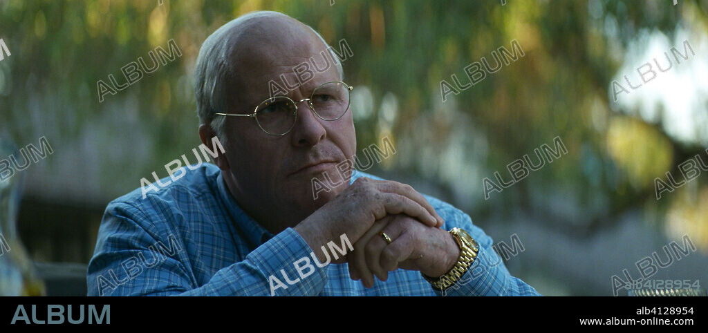 CHRISTIAN BALE en EL VICIO DEL PODER, 2018 (VICE), dirigida por ADAM MCKAY. Copyright Gary Sanchez Productions / Plan B Entertainment / KENNEDY, MATT.